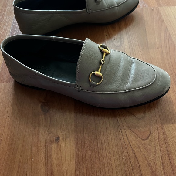 Beige Gucci jordaan loafers size 36.5 (approx US 6.5) - Picture 5 of 16